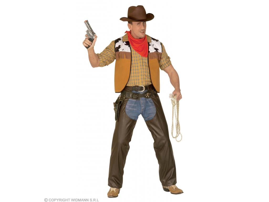 Cowboy nadrágvédő chaps férfi jelmez