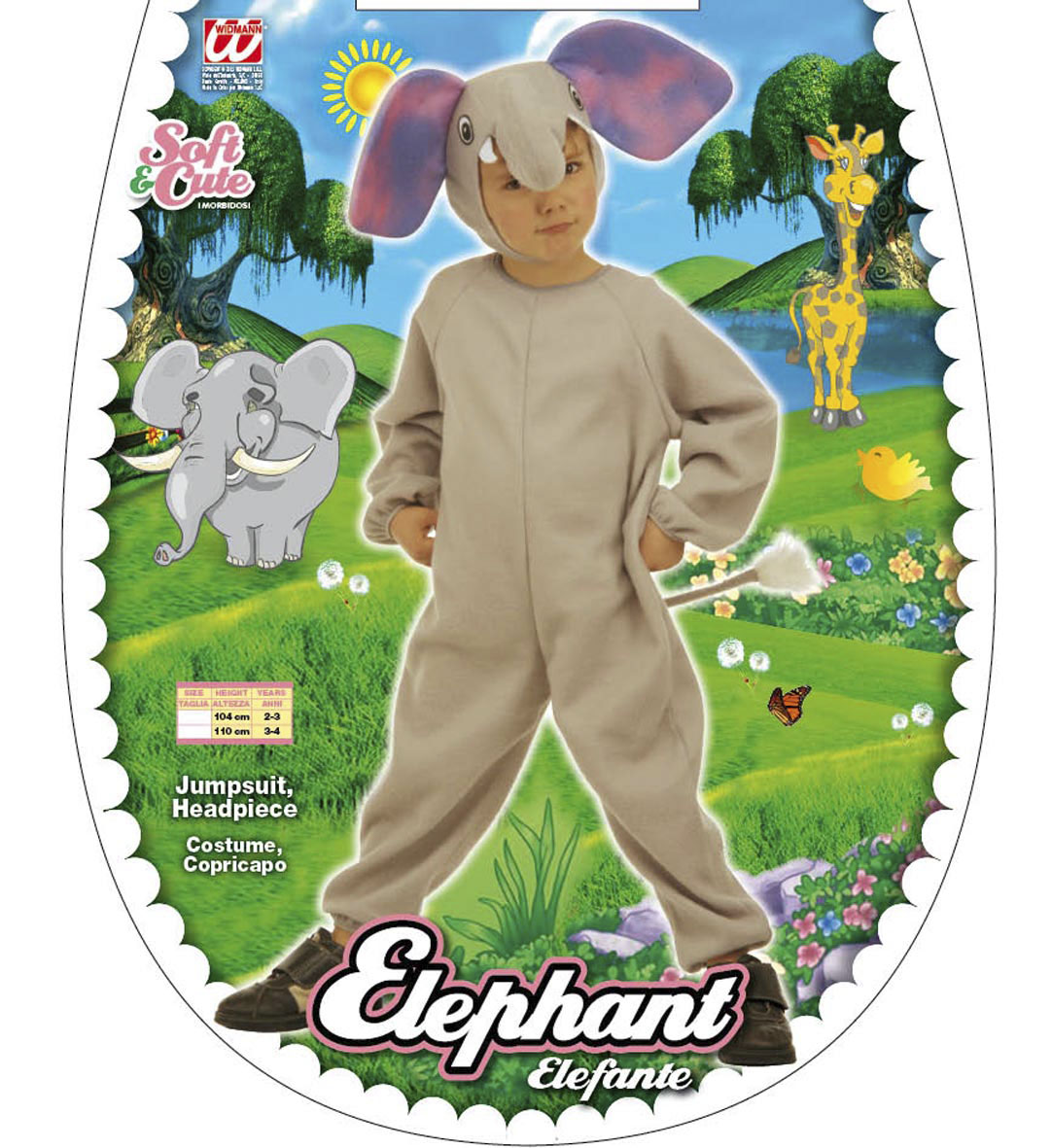 Elefánt lány jelmez