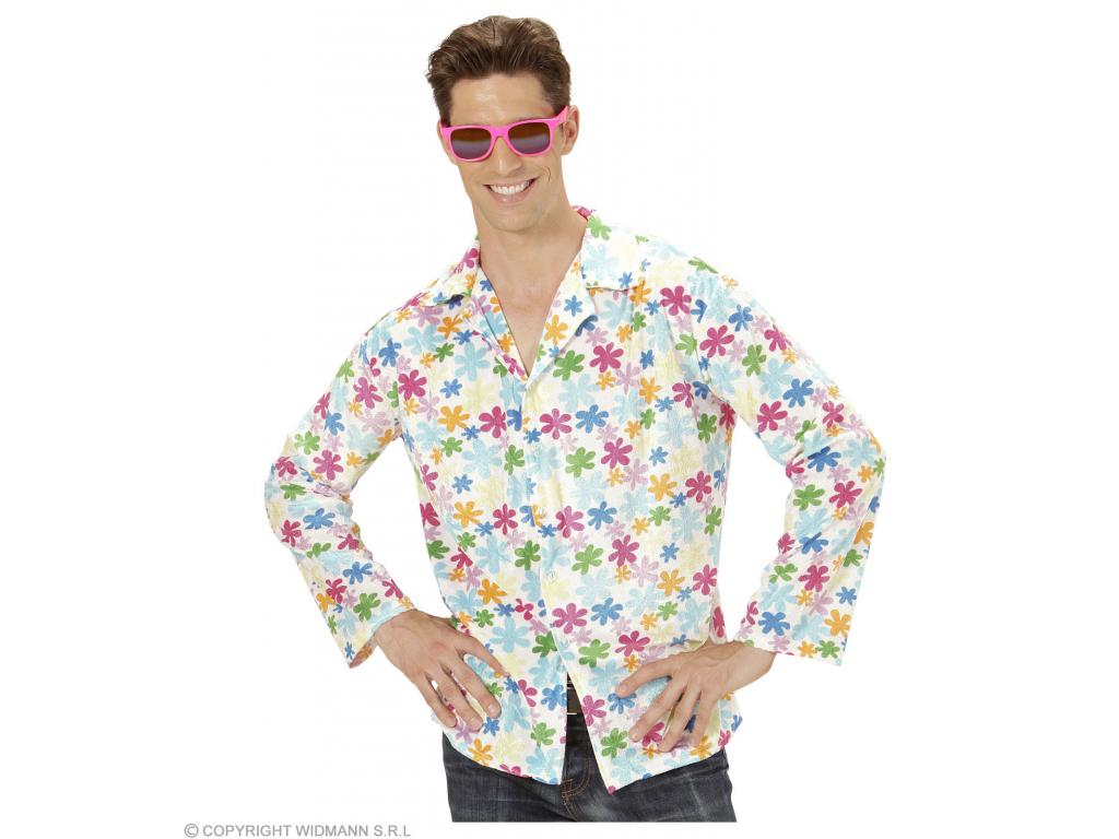 Hippie virágos ing férfi jelmez