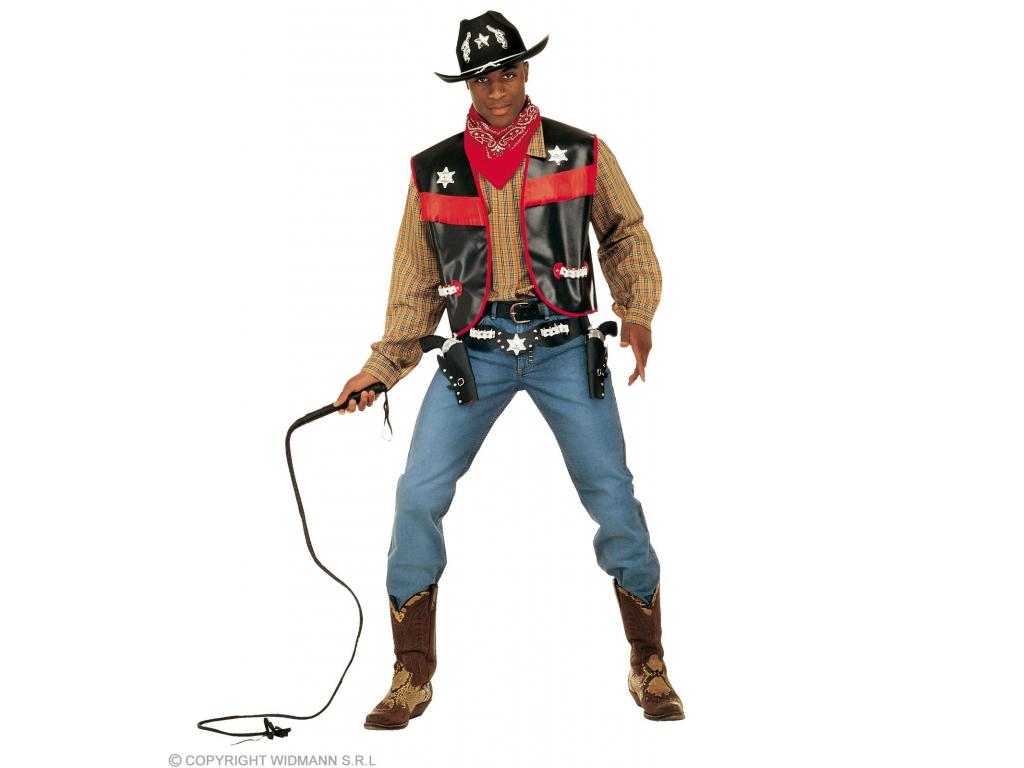 Cowboy mellény 2 féle színben férfi jelmez