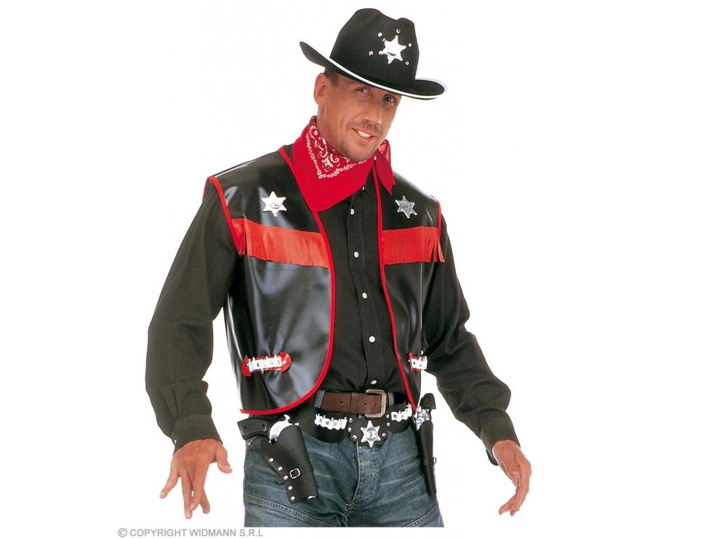 Cowboy mellény 2 féle színben férfi jelmez