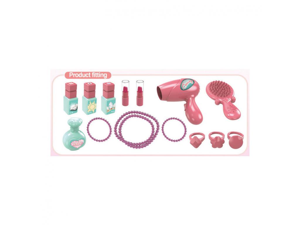 Sminkasztal bőröndben