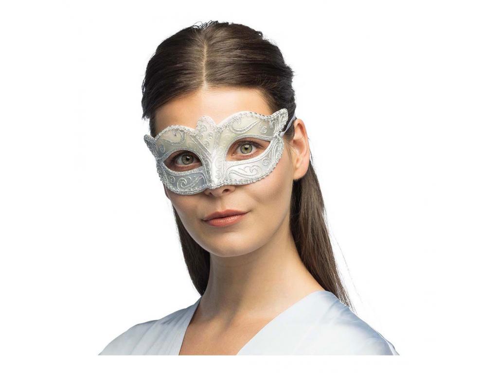 Venice Felina ezüst szemmaszk