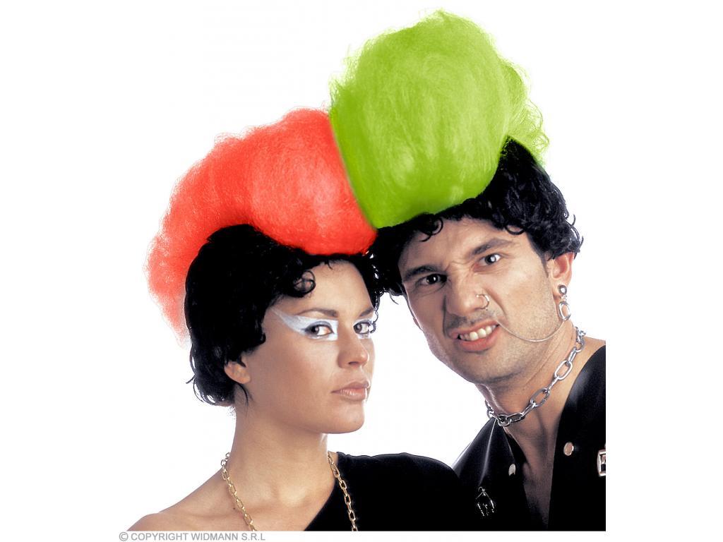 Punk paróka zöld színben Punk paróka zöld színben