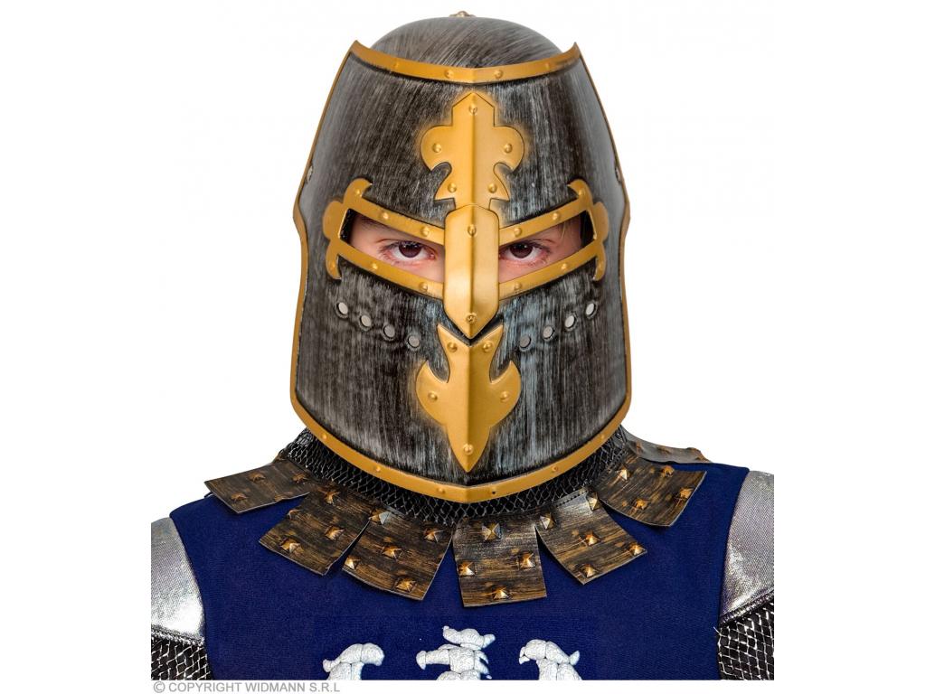 Középkori lovag sisak műanyagból gyermek méret