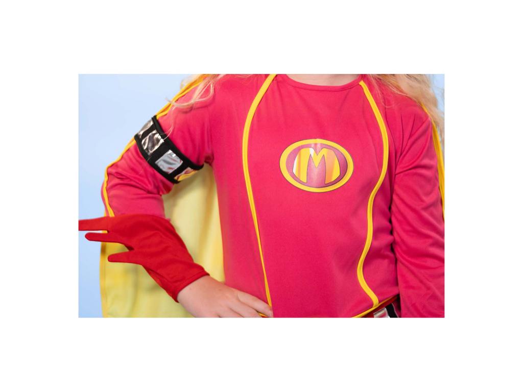 Mega Mindy jelmez köpennyel, 3-5 éves korig