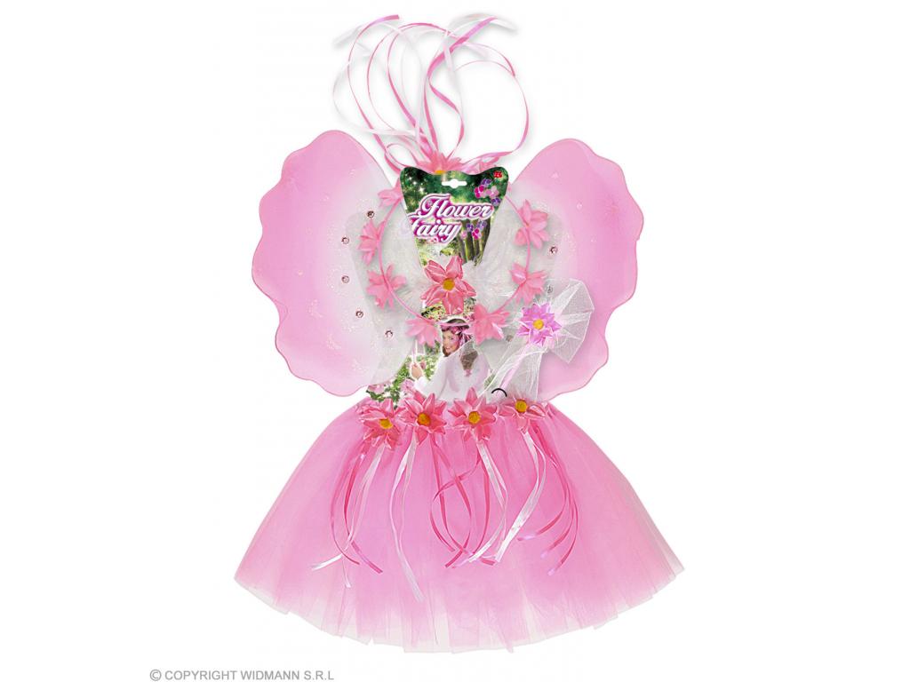 Tündérke lány jelmez szett - univerzális méret lány jelmez