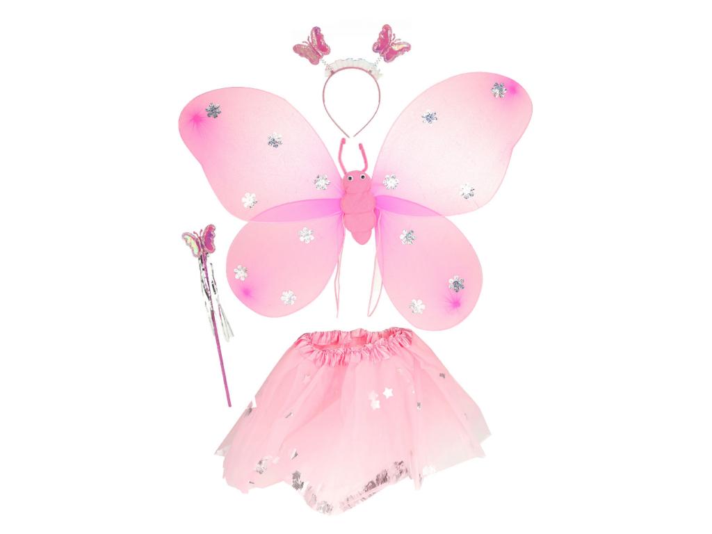 Princess Friends Pillangó tündér jelmez szett szárnyakkal Princess Friends Pillangó tündér jelmez szett szárnyakkal