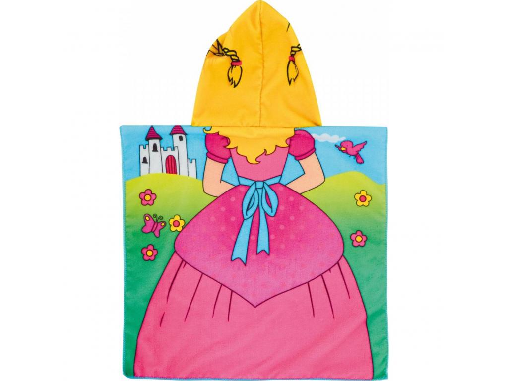 Hercegnős poncho törölköző, 60 x 60 cm