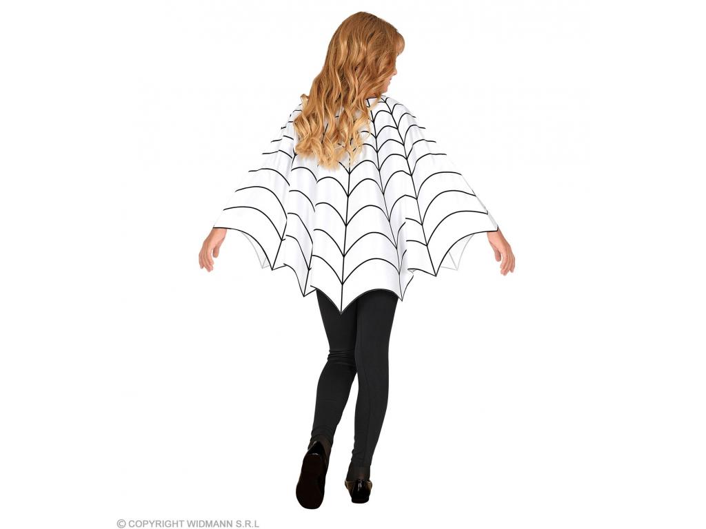 Pókhálós poncsó lány jelmez gyerek általános méretben