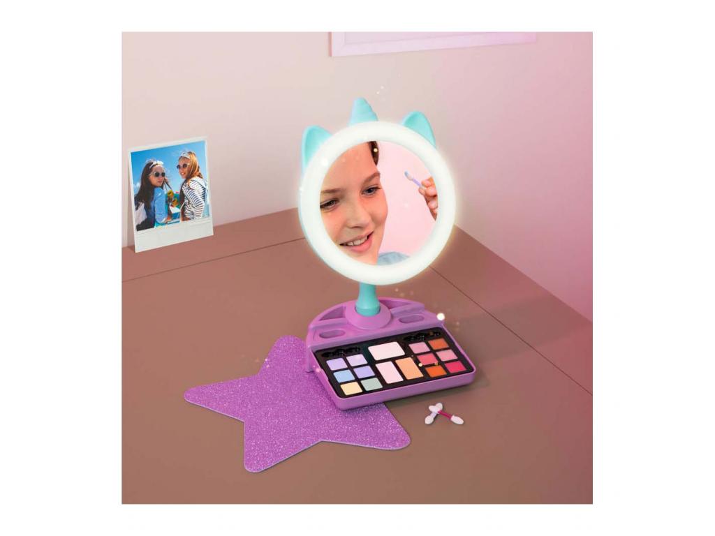 Clementoni Crazy Chic  egyszarvús tükör LED-gyűrűs világítással