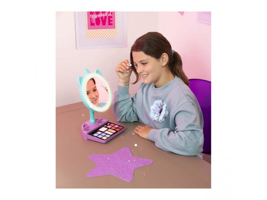 Clementoni Crazy Chic  egyszarvús tükör LED-gyűrűs világítással