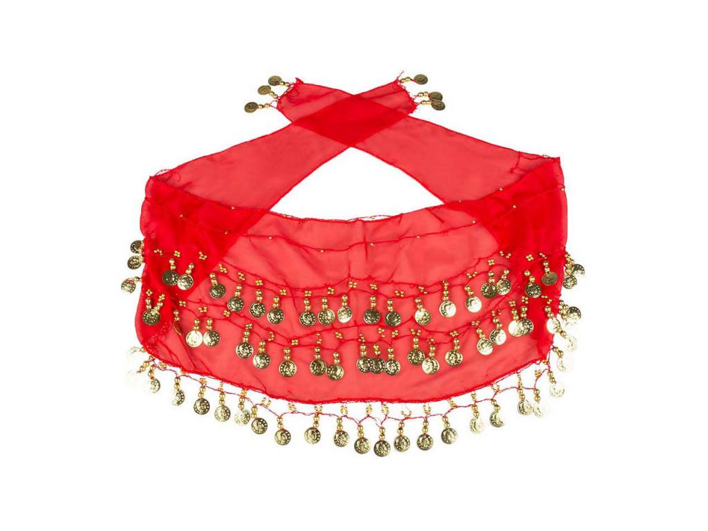 Hastánc szett piros, 3 részes.