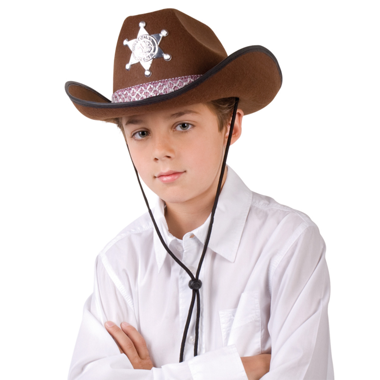 Cowboy kalap, barna színben Cowboy kalap, barna színben
