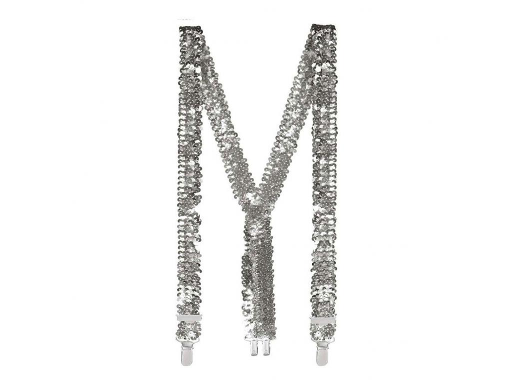 Flitteres ezüst jelmez kiegészítő szett