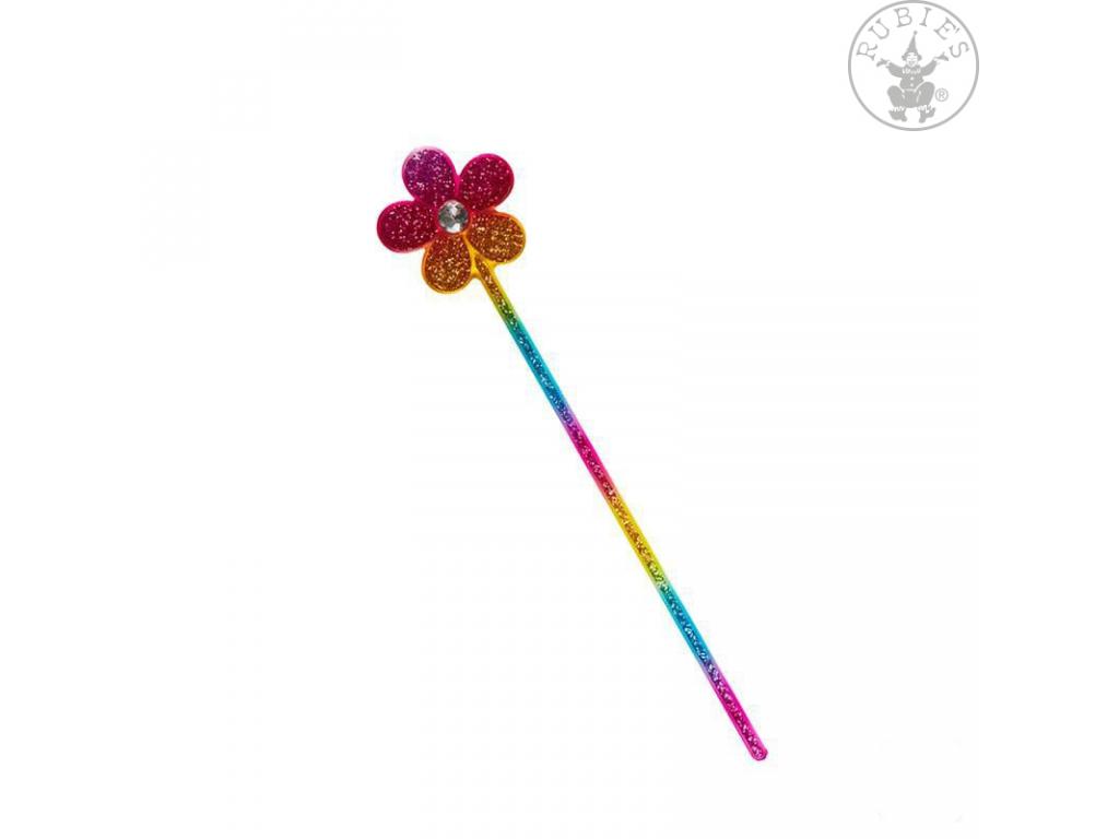 Szívárvány színű varázsbot 28 cm-es Szívárvány színű varázsbot 28 cm-es