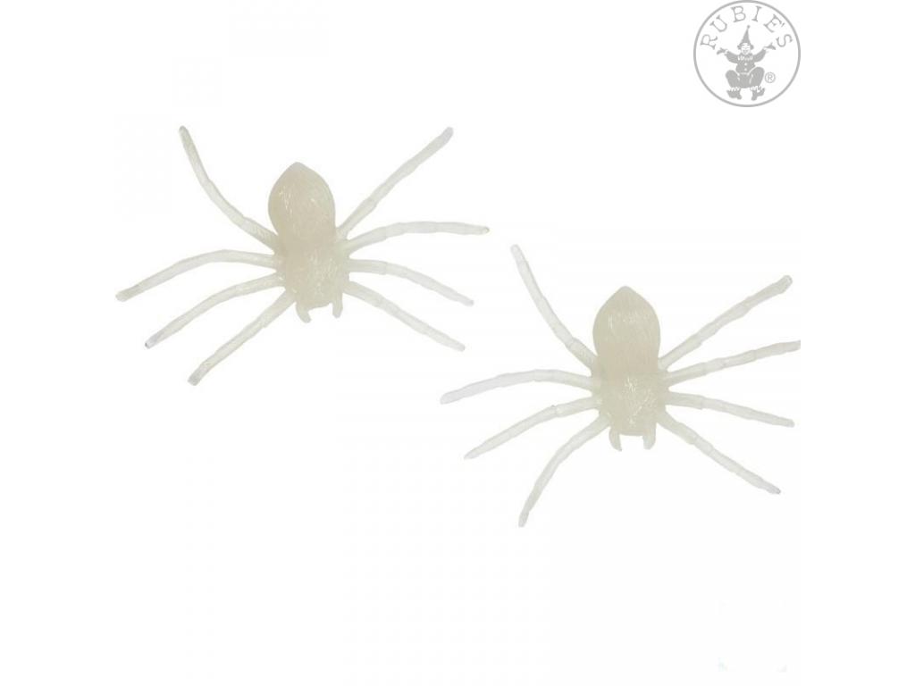 Fluoreszkálós pókok 2 db 8*12 cm-es
