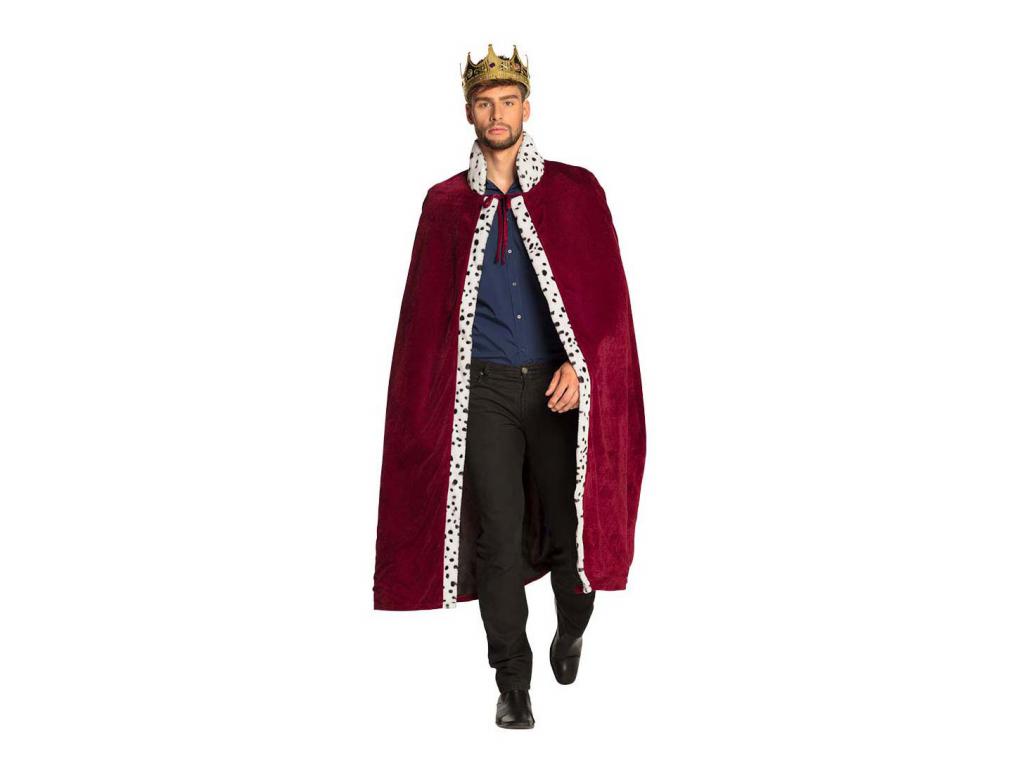 Uralkodói talár, bordó, 140 cm