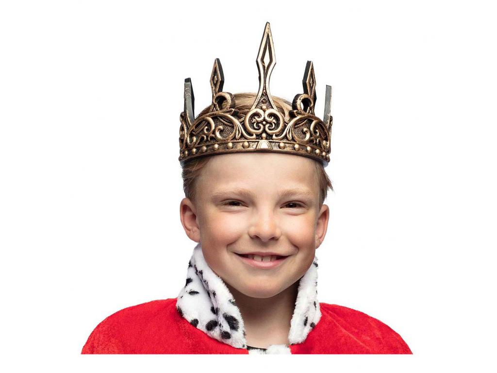 Középkori király korona, habszivacs