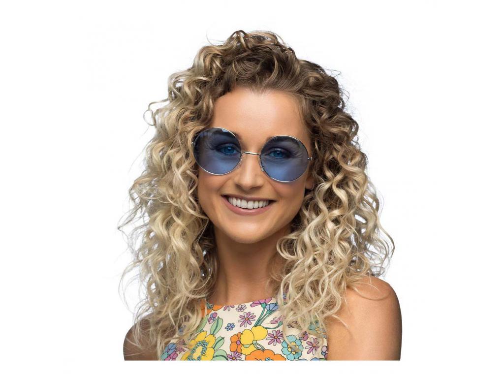 Hippie XL kék party szemüveg