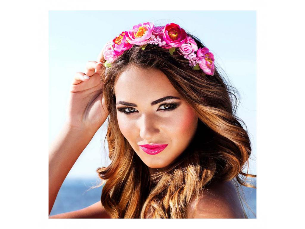 Lótusz virág diadém