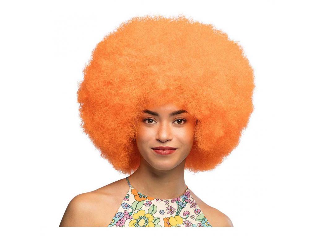 Vattacukor neon narancssárga paróka