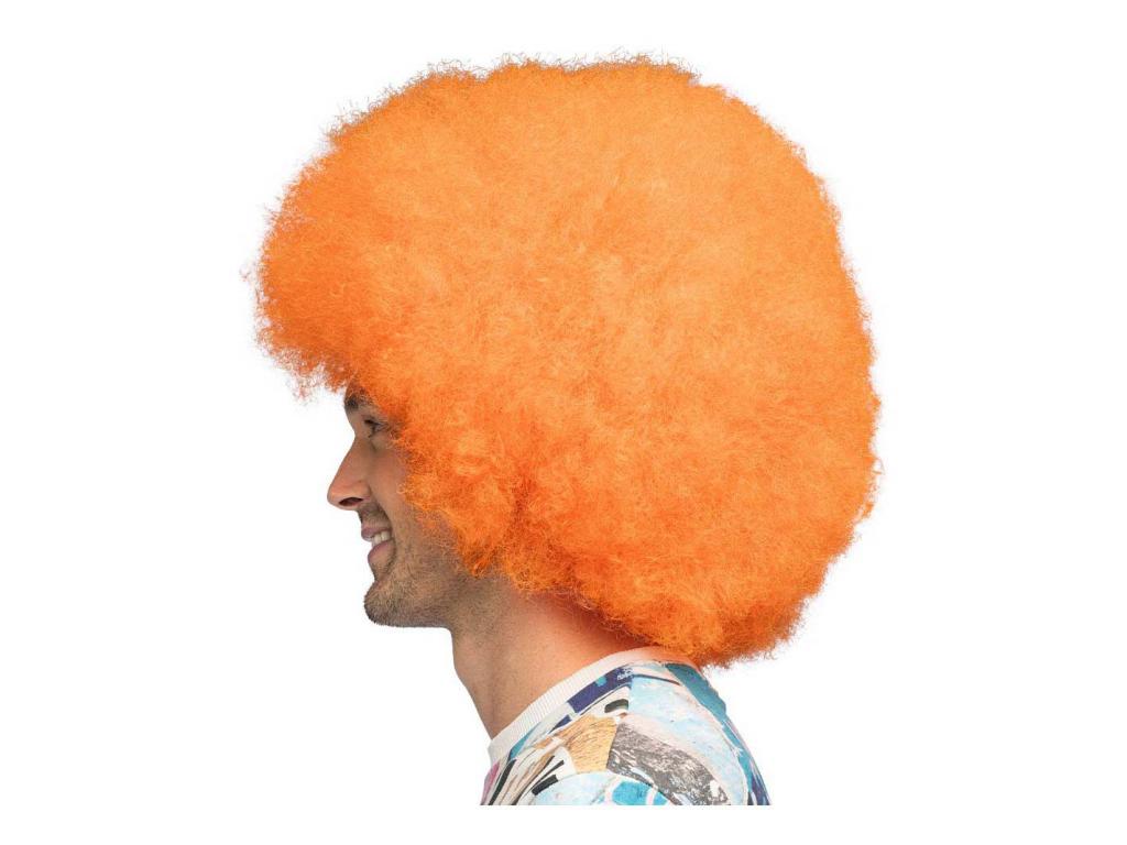 Vattacukor neon narancssárga paróka