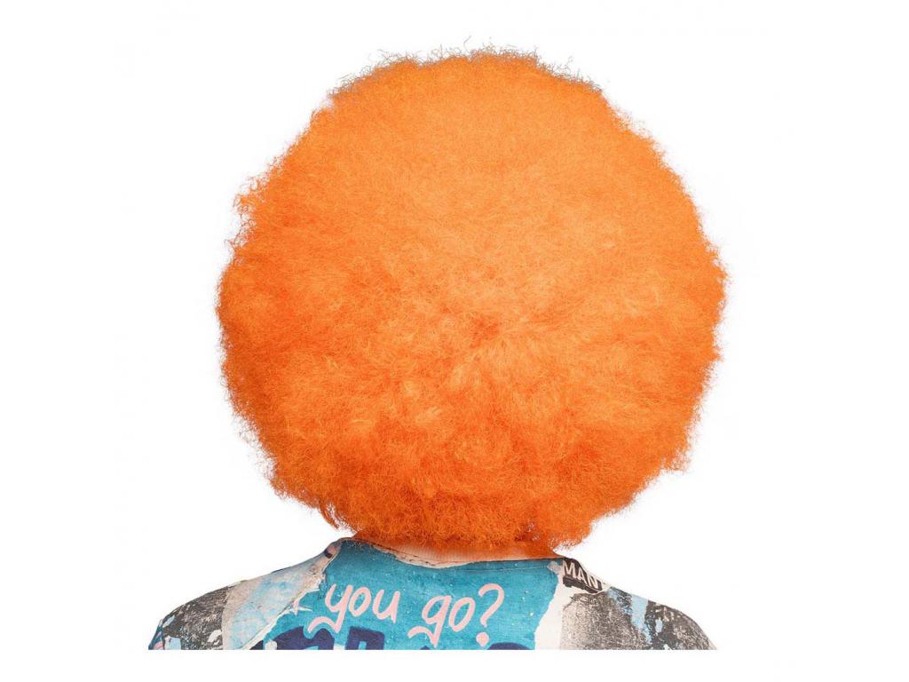 Vattacukor neon narancssárga paróka