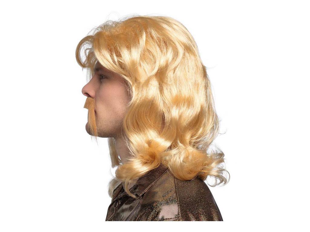 Barry paróka bajusszal