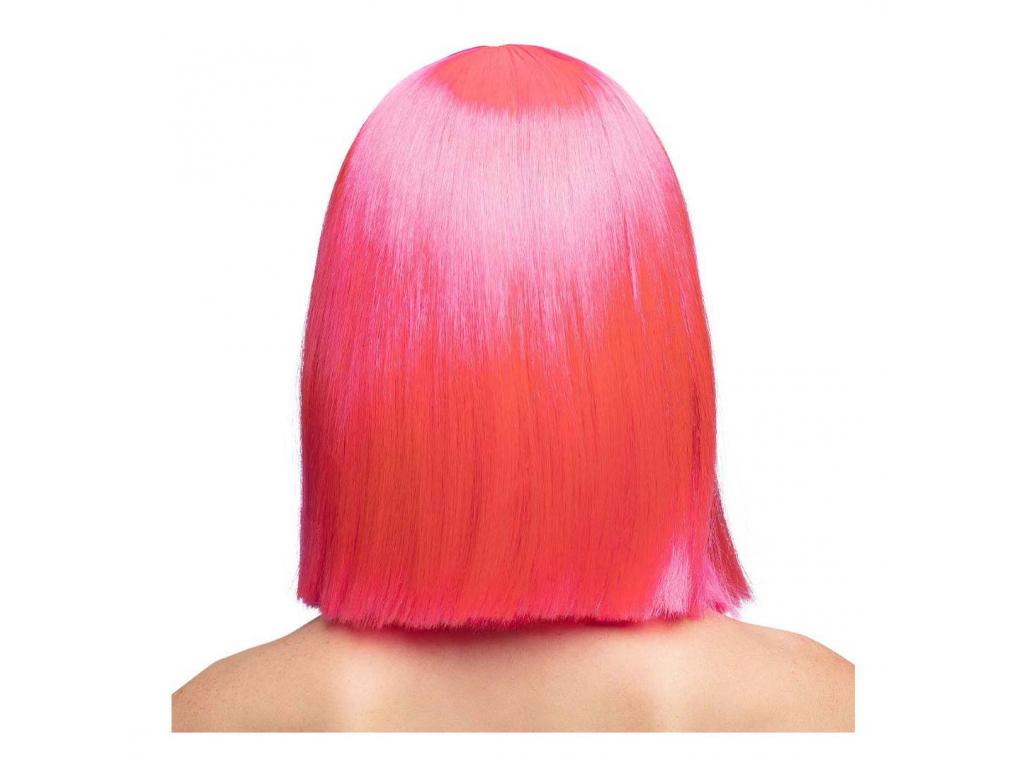 Dance neon rózsaszín paróka