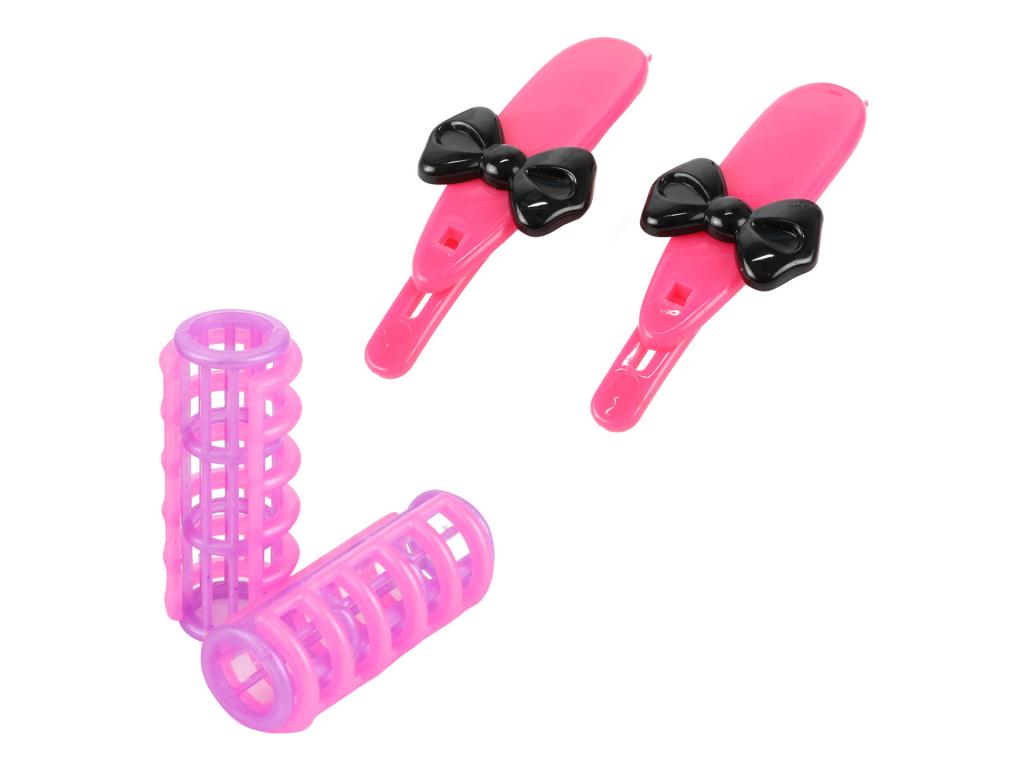 Glamour Shine fodrászkészlet működő hajszárítóval