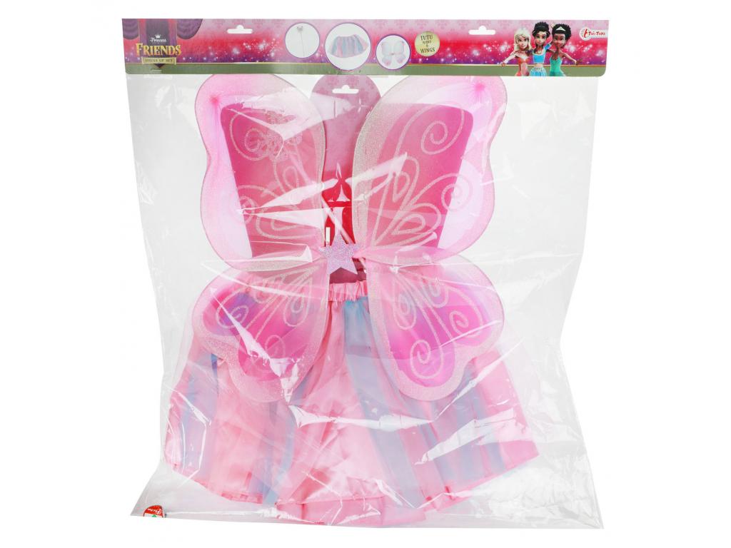 Princess Friends Tündér jelmez szett szárnyakkal