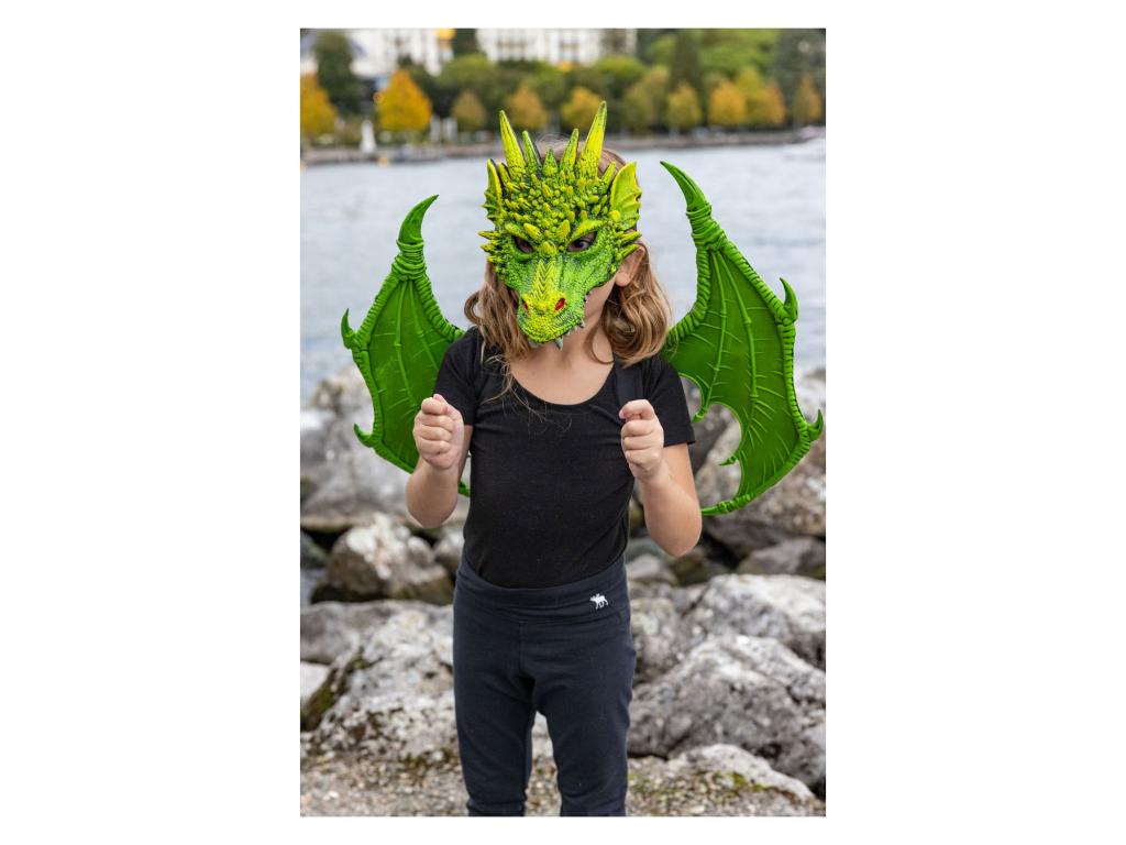 Sárkánymaszk, zöld