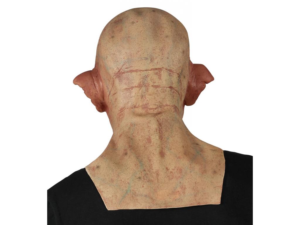 Zombi szilikon maszk nyak és mellkas résszel