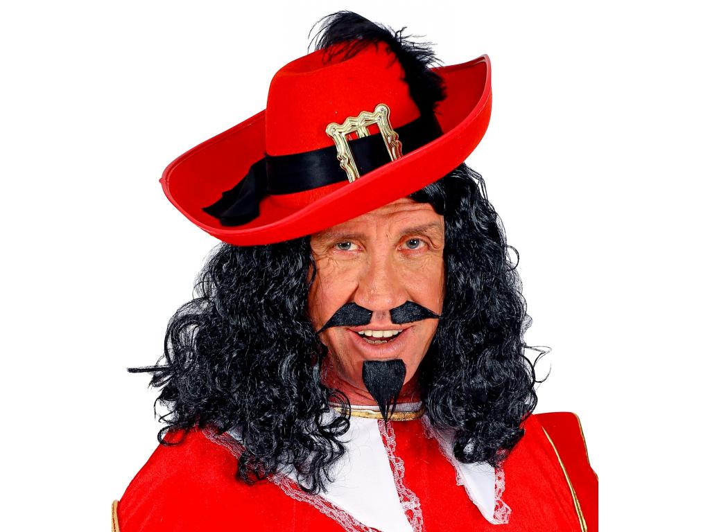 Muskétás paróka és bajusz