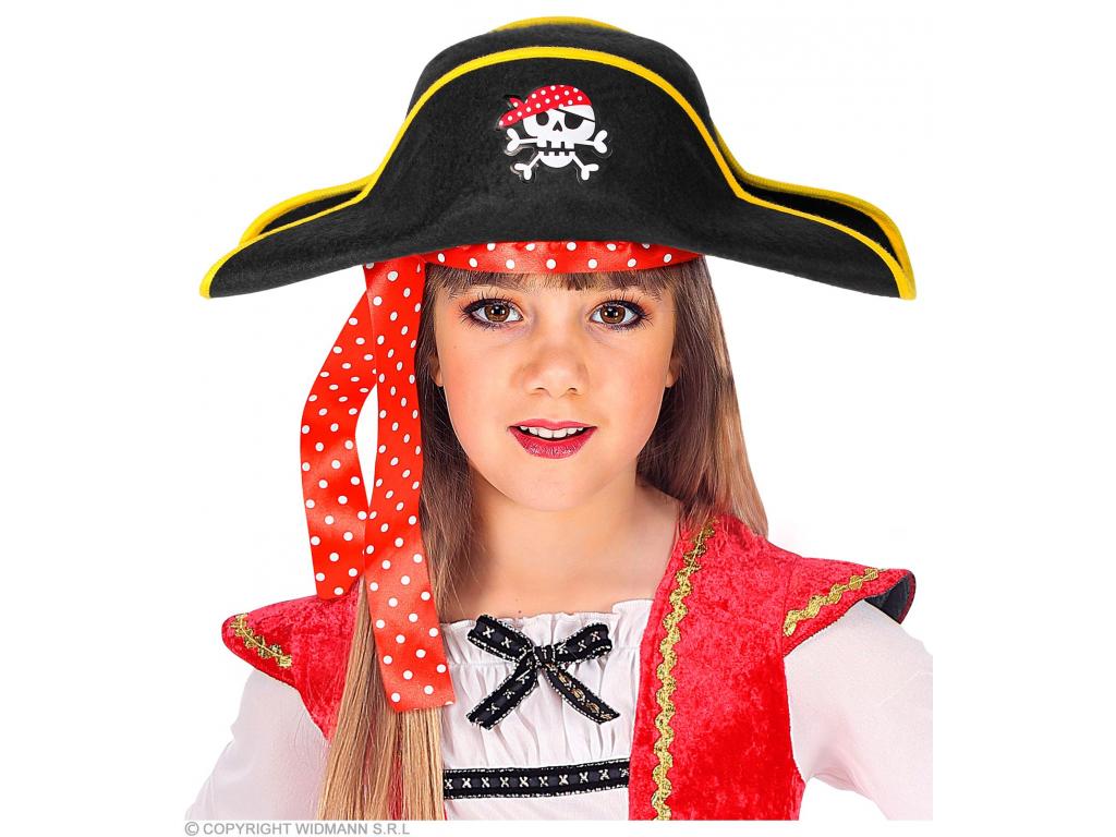 Kalóz kalap szalaggal