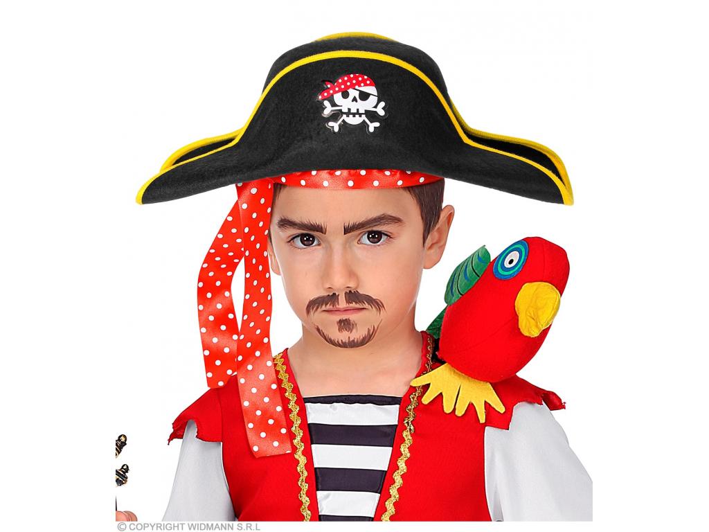 Kalóz kalap szalaggal