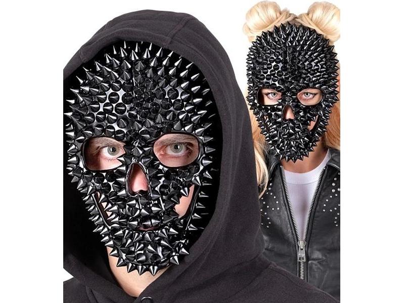 Szegecses halálfejes maszk maszk