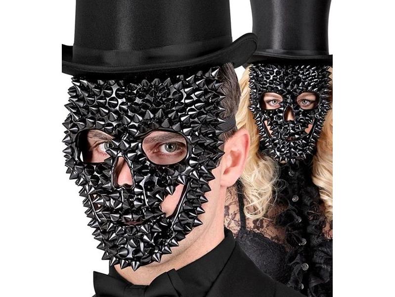 Szegecses halálfejes maszk maszk