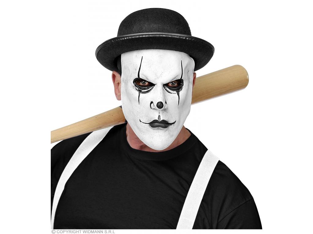 Harlekin bohóc maszk és kalap