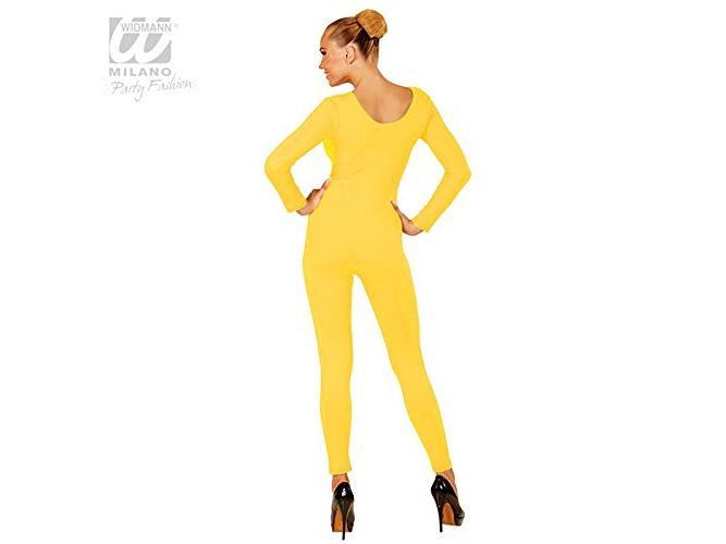 Body kezeslábas női jelmez sárga színben