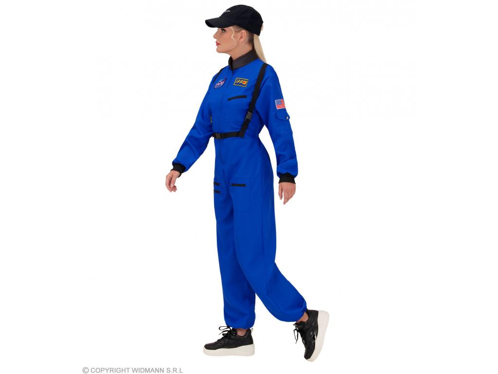 Űrhajós kék női jelmez
