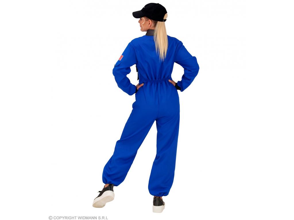 Űrhajós kék női jelmez