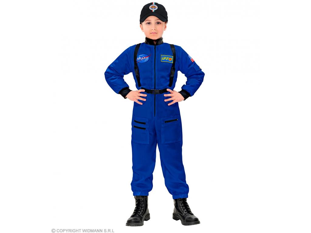 Űrhajós kék unisex gyermek jelmez