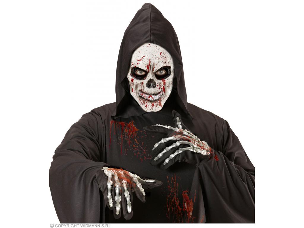 Véres koponya félmaszk