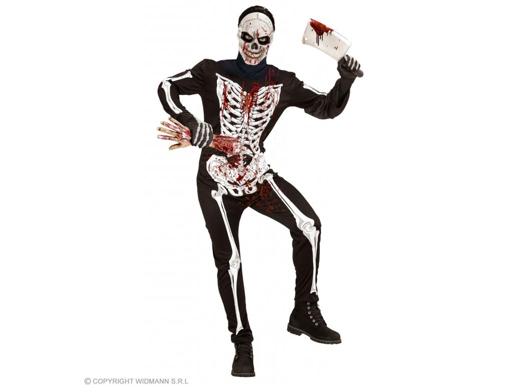 Véres koponya félmaszk