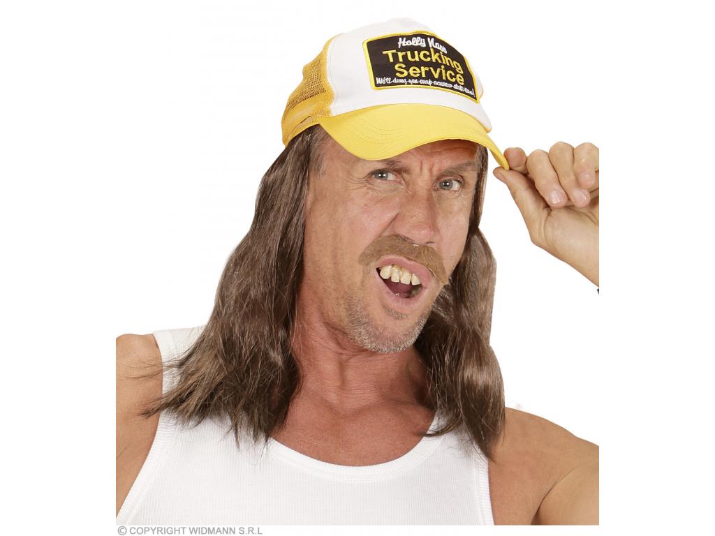 Kamionsofőr kalap hajjal