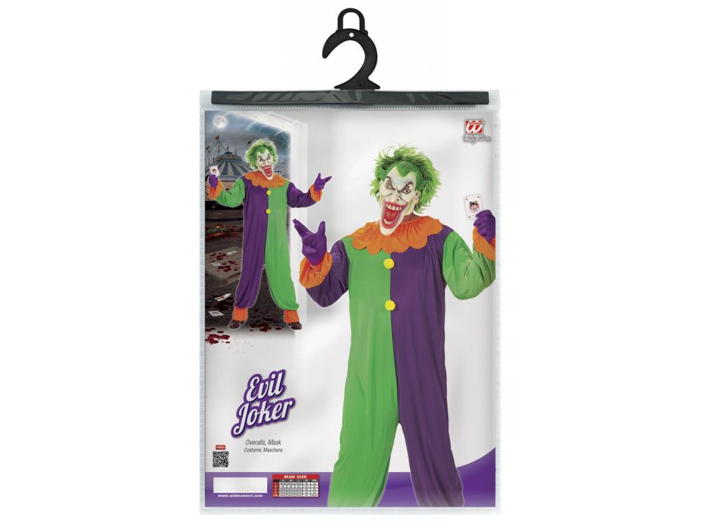 Evil Joker férfi jelmez