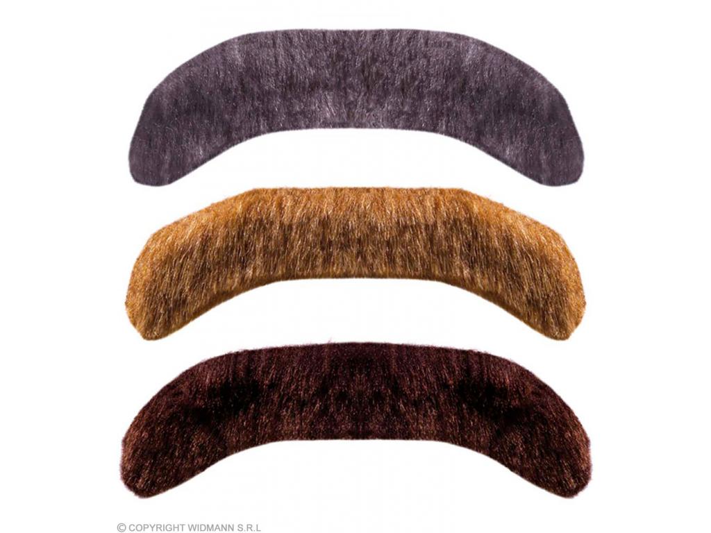 Gentleman bajusz, 3 féle szín