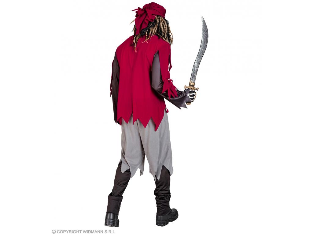 Kalóz csontváz férfi jelmez